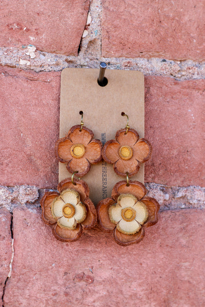 Double Flower Earrings