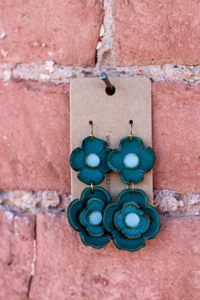 Double Flower Earrings