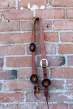 Leather Flower Headstall