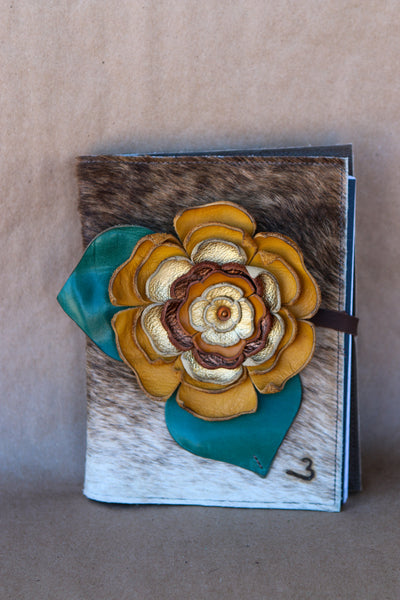 Cowhide Notebook