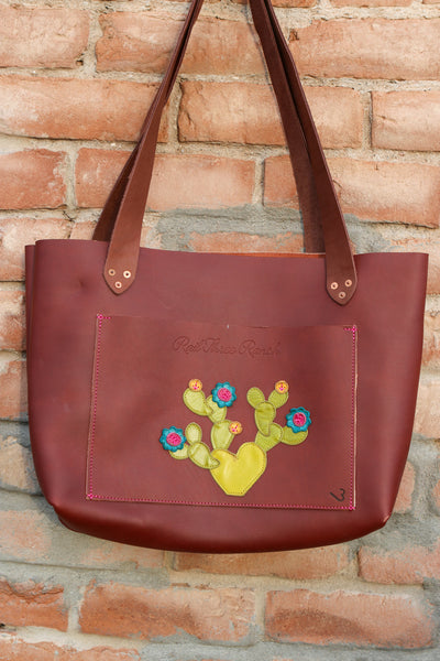 MINI Leather Tote Bag