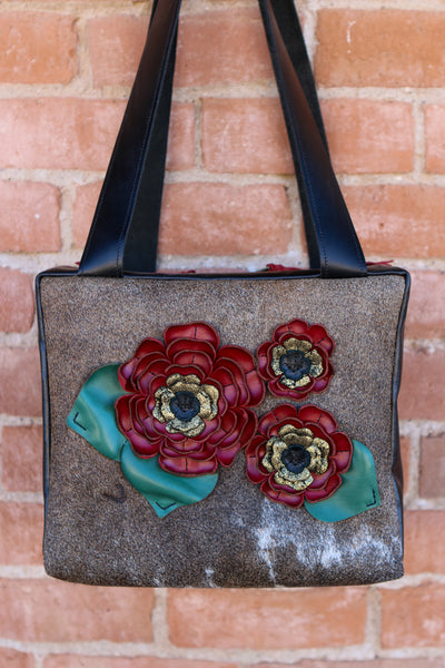 Cowhide & Leather Travel Case