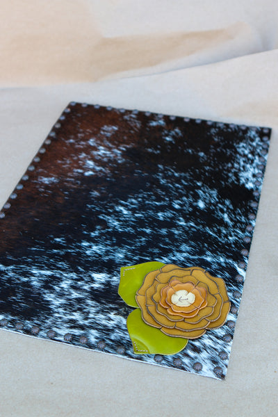 12 x 16 Cowhide Centerpiece