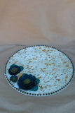 18" Cowhide Centerpiece